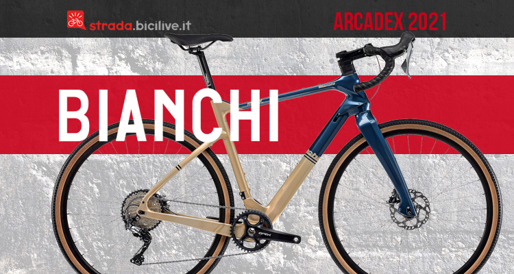 Bianchi Arcadex, la nuova gravel in carbonio di Treviglio per il 2021