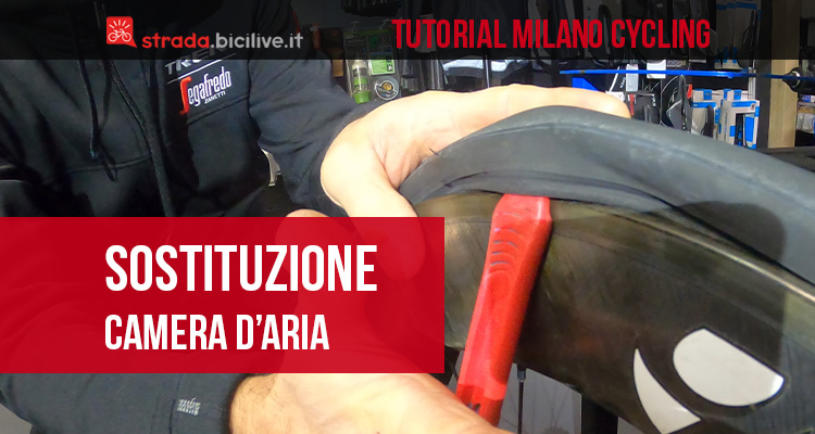 Tutorial con Milano Cycling: come sostituire copertoncino e camera d’aria