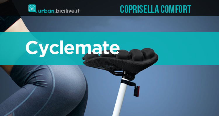 Cyclemate: un coprisella gonfiabile anti-dolori