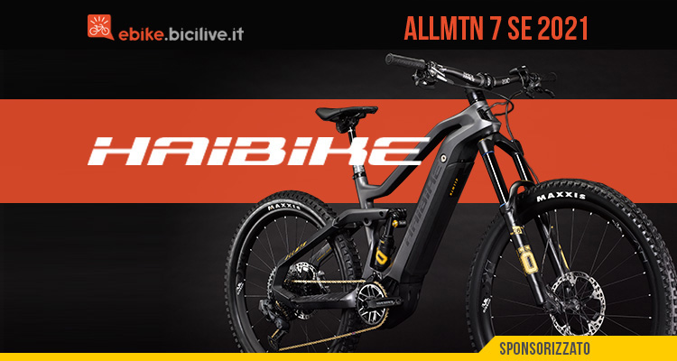 Haibike AllMtn 7 SE 2021: festeggia 10 anni con un montaggio al top