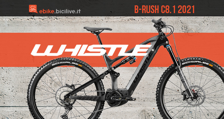 Whistle B-Rush C8.1 2021: una eMTB per l’esplorazione