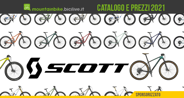 Tutte le MTB Scott 2021: il catalogo e il listino prezzi