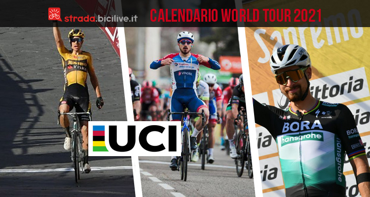 Il calendario gare UCI World Tour 2021: eventi e date nell’anno olimpico