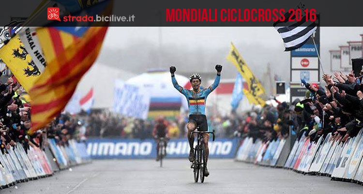 Mondiali ciclocross 2016, van Aert oro, Lechner settima