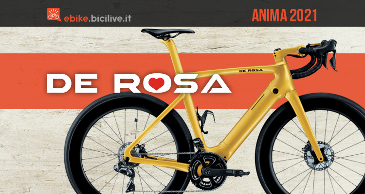 De Rosa Anima: l’ebike è ora anche in colorazione Fashion Gold