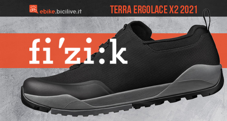 Fizik Terra Ergolace X2 E-Bike: le scarpe flat nate per l’ebike