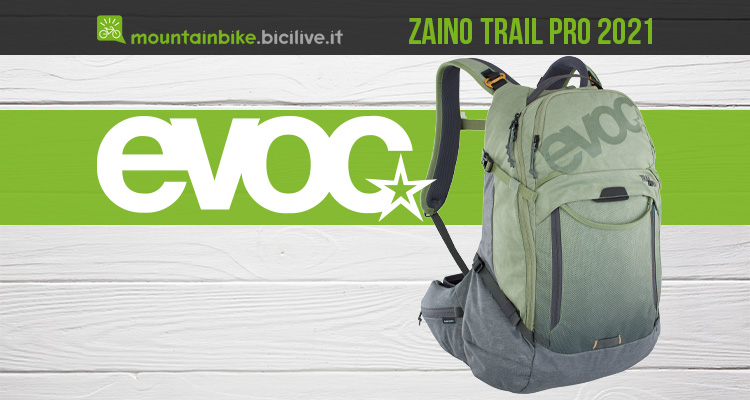 Evoc Trail Pro: 3 formati MTB con protezione integrata