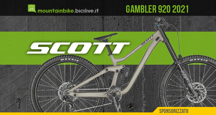 Gambler 920: l’MTB da downhill secondo Scott