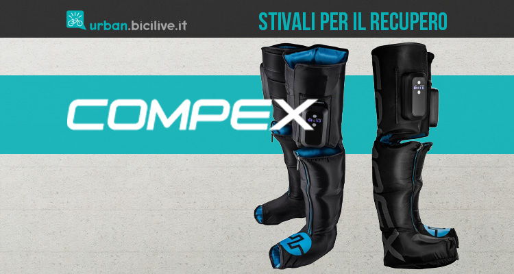 Compex presenta Ayre, i “boots a compressione” per il recupero muscolare