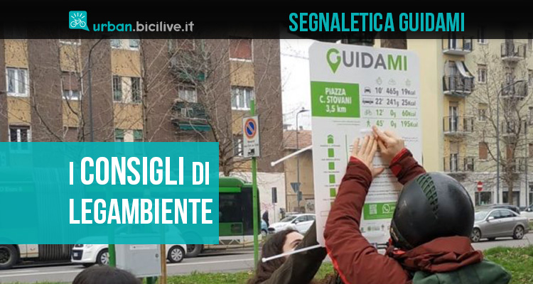 GuidaMi: una segnaletica per confrontare i mezzi di trasporto a Milano