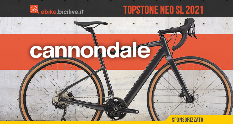 Topstone Neo SL 2021: la eGravel in alluminio di Cannondale