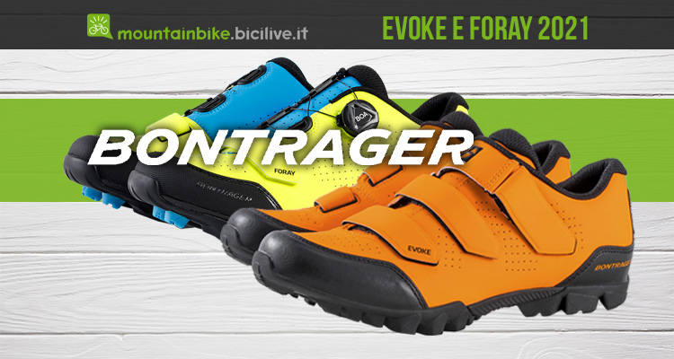 Le scarpe a sgancio rapido Trek Bontrager Evoke e Foray