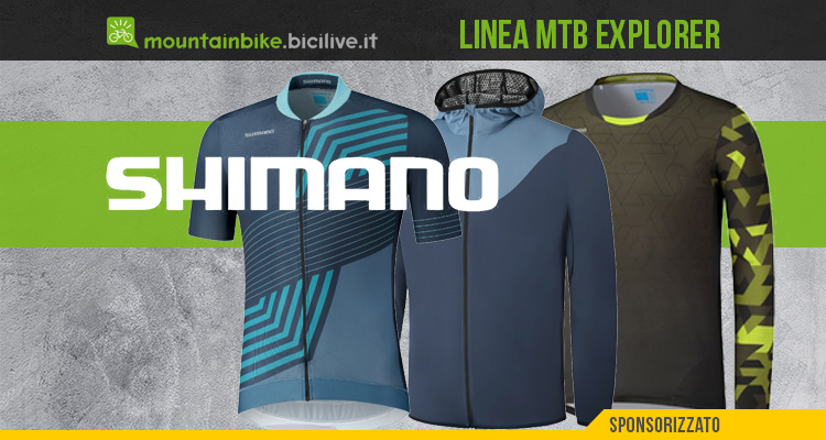 Shimano Explorer: una nuova linea di abbigliamento per la MTB