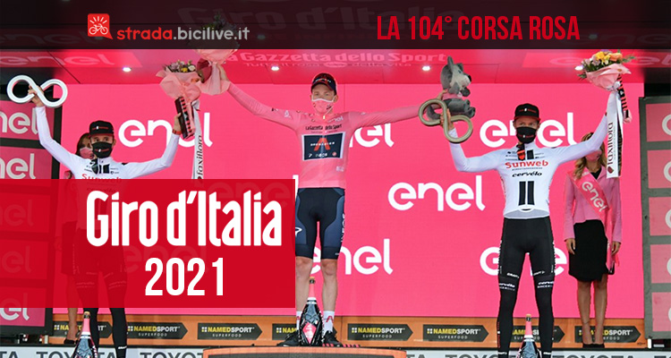 Giro d’Italia 2021: l’edizione 104 dall’8 al 30 maggio