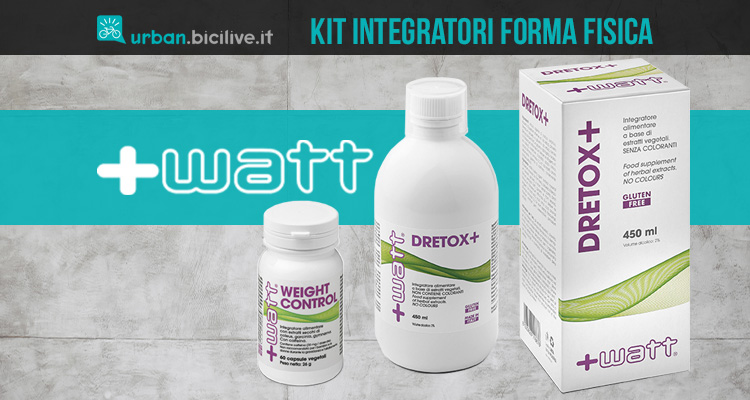 I kit di integratori +Watt per rimettersi in forma