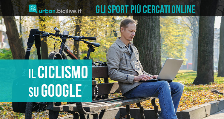 Il ciclismo è stato il terzo sport più cercato su Google in Italia nel 2020