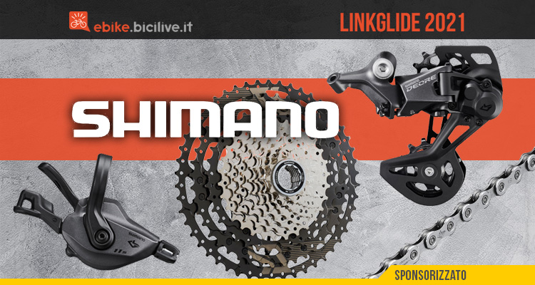 Shimano Linkglide: la nuova tecnologia per e-bike e MTB