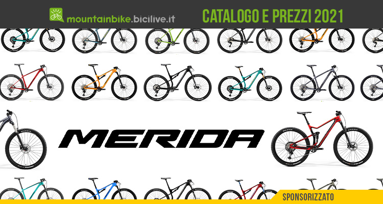 Merida: il catalogo e il listino prezzi delle MTB 2021