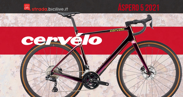 Nuova Cervélo Aspero 5: aerodinamica e gravel