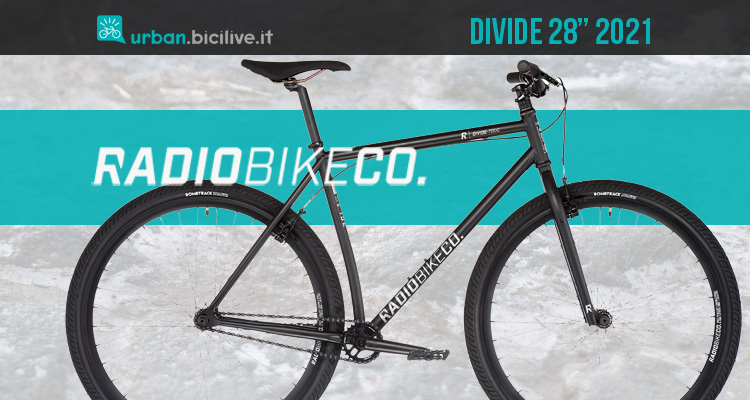 Divide 28″, la city bike single speed di Radio Bikes per muoversi con stile in città