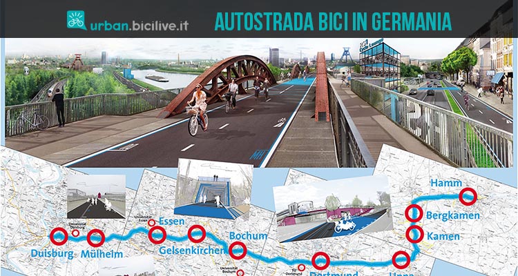 Apre in Germania la prima autostrada per bici