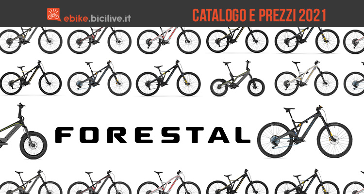 Forestal Bikes: il catalogo delle biciclette elettriche 2021