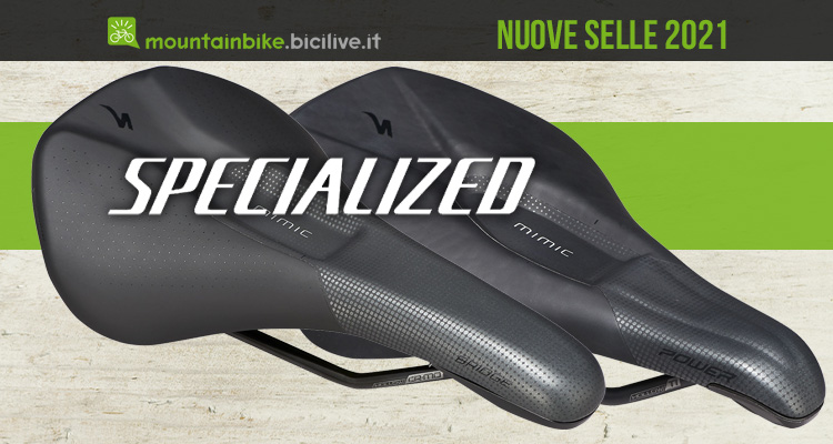 Selle Specialized Bridge Comp e Power Pro Elaston con Mimic