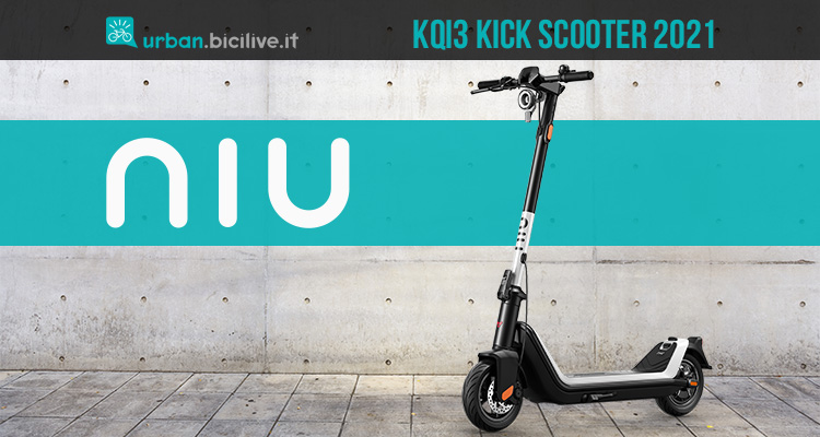 Kick Scooter è il primo monopattino elettrico di NIU