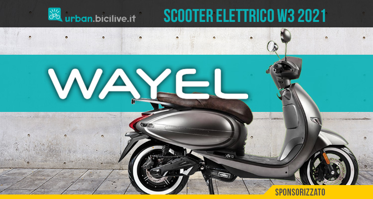 Il nuovo scooter elettrico Wayel W3