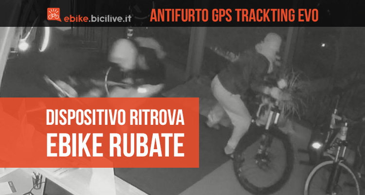 Ebike rubate in negozio ma ritrovate grazie a Trackting EVO