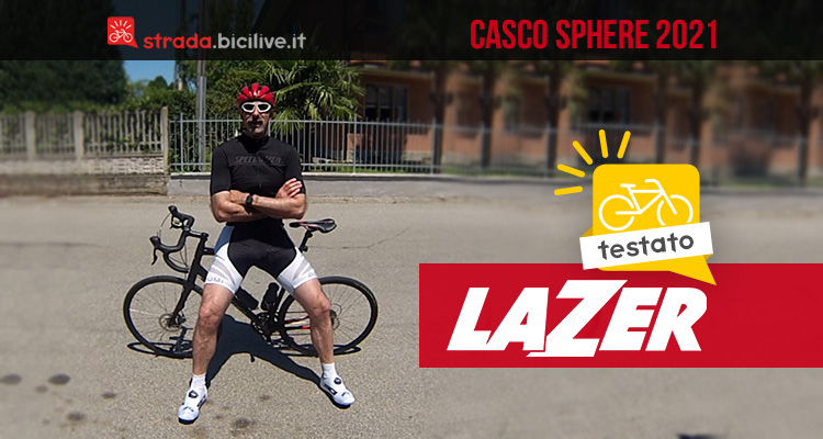 Il test del casco Lazer Sphere: leggerezza, ventilazione e comodità