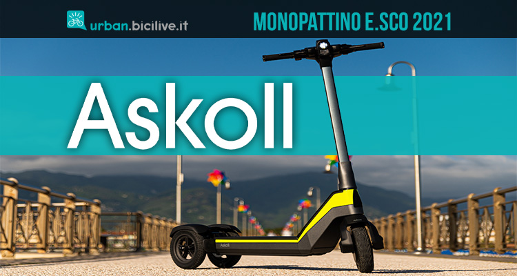 Askoll e.sco: il monopattino elettrico eco-friendly a tre ruote