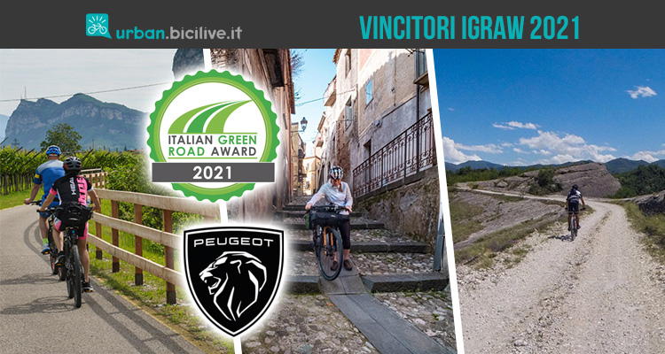 Italian Green Road Award 2021: ecco i percorsi ciclabili vincitori