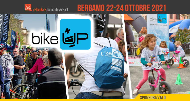 BikeUP 2021: a Bergamo bici elettriche protagoniste dal 22 al 24 ottobre