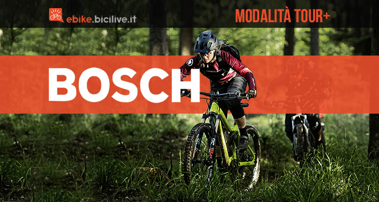 La modalità Bosch Tour+ si adatta automaticamente alla guida