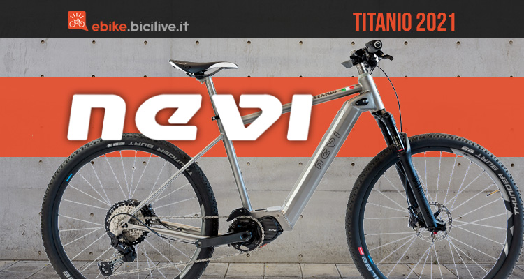 Ebike Nevi Titanio: una MTB elettrica Made in Italy