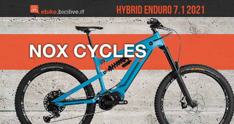 Nox Hybrid Enduro 7.1: enduro da gara personalizzabile