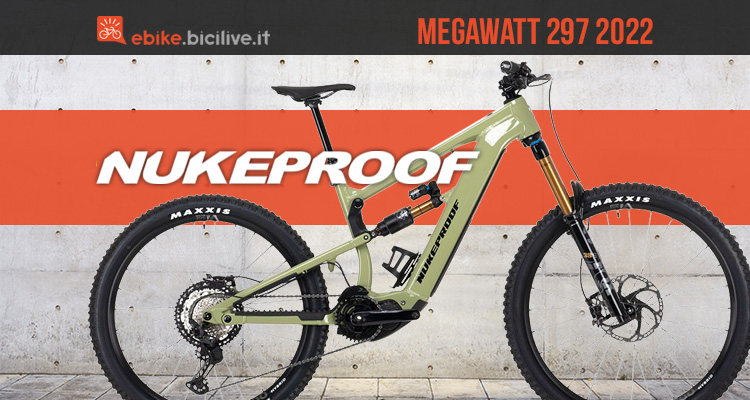 Nukeproof Megawatt 297: la prima ebike della casa irlandese