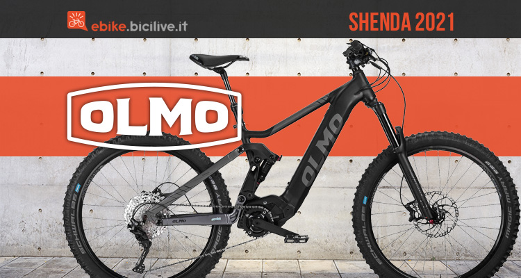 La e-MTB biammortizzata Olmo Shenda 27.5” con motore Polini E-P3 MX