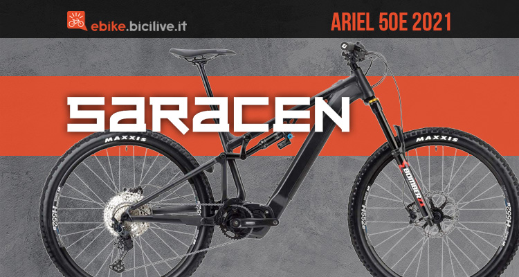 La eMTB full suspended Saracen Ariel 50E