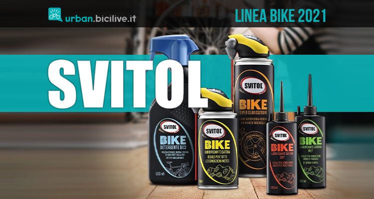 Da Svitol una linea completa di prodotti per le biciclette