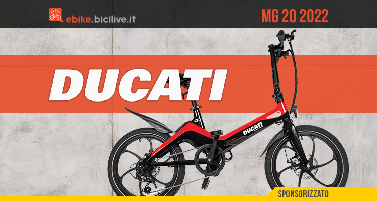 Ducati MG-20: un’ebike pieghevole italiana in magnesio