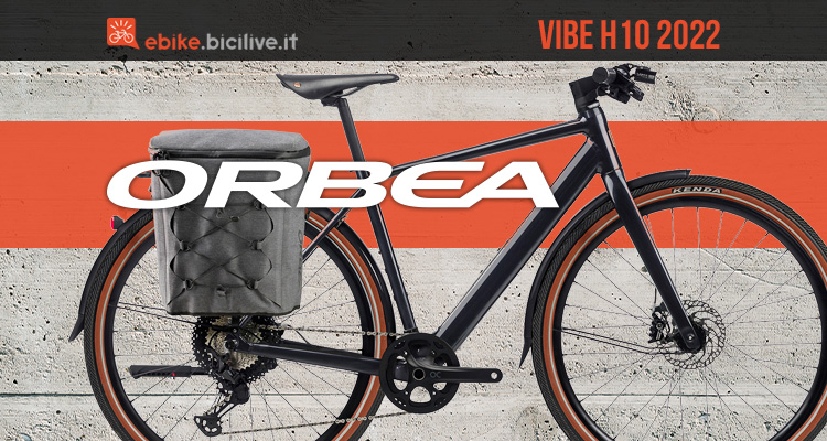 Nuova Orbea Vibe H10 2022: ebike in città con eleganza e stile