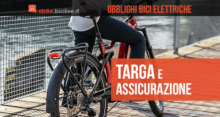 eBike: la targa e l’assicurazione sono obbligatori?