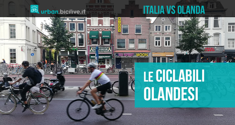 Le piste ciclabili olandesi e le loro diverse tipologie