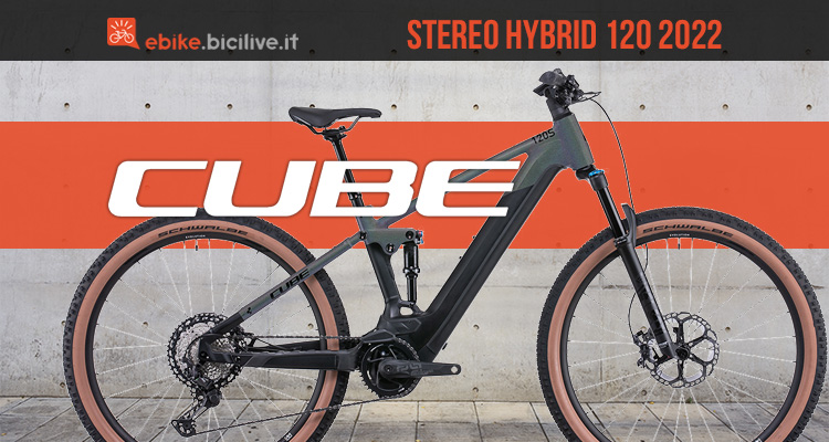 Cube Stereo Hybrid 120 2022: 5 allestimenti elettrici versatili