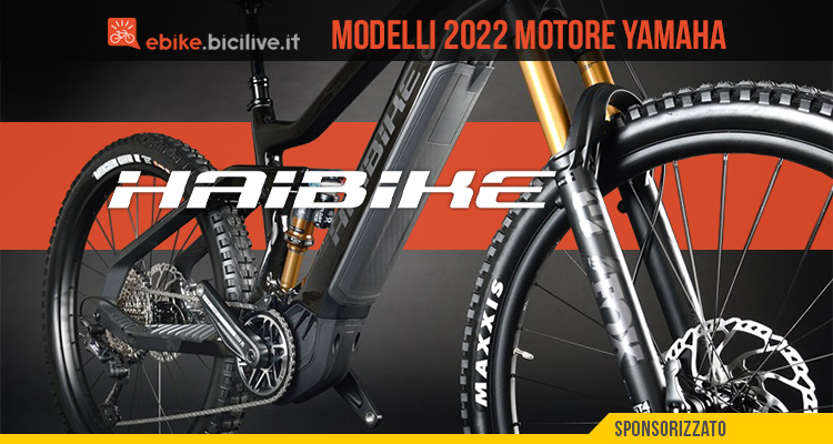 Haibike: otto nuove e-MTB 2022 con motore Yamaha PW X3