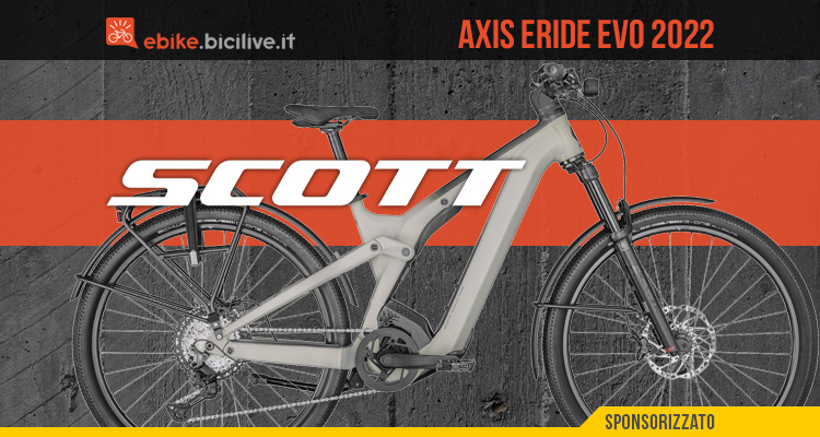 Scott Axis eRIDE Evo 2022: ebike crossover per l’avventura