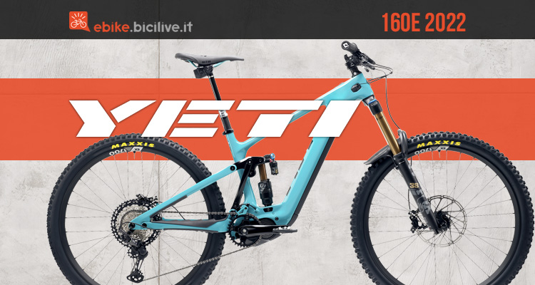 La nuova Yeti 160E: la prima ebike della casa californiana