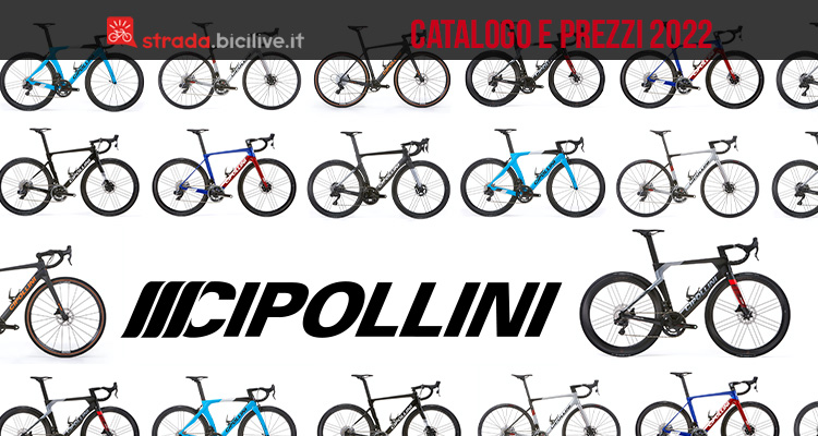 Bici da corsa e gravel Cipollini: il catalogo completo 2022